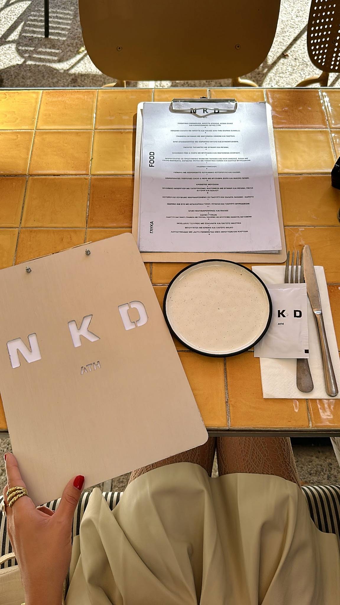 Menu At Naked Ath Athens