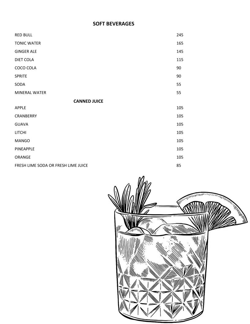 1 RUE SUFFREN - Best Resto Bar Restaurant in White Town - Pondicherry menu