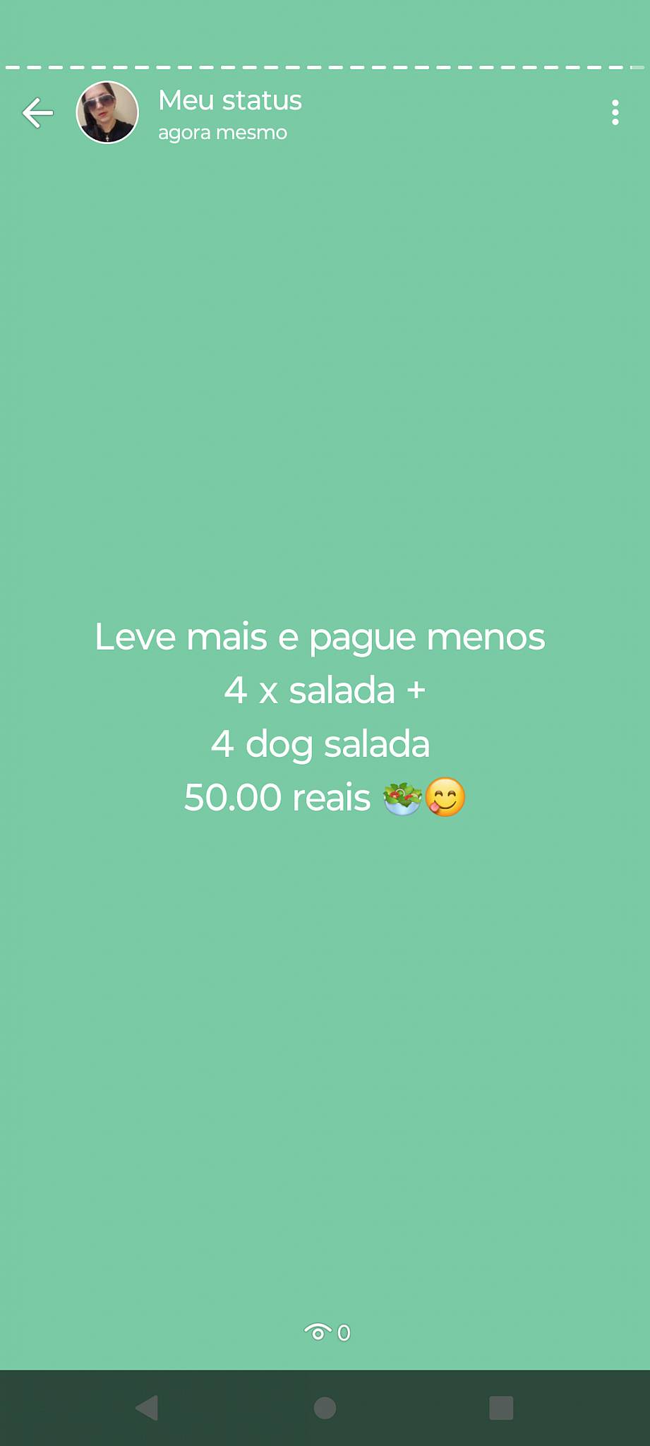 4 Estações cardápio