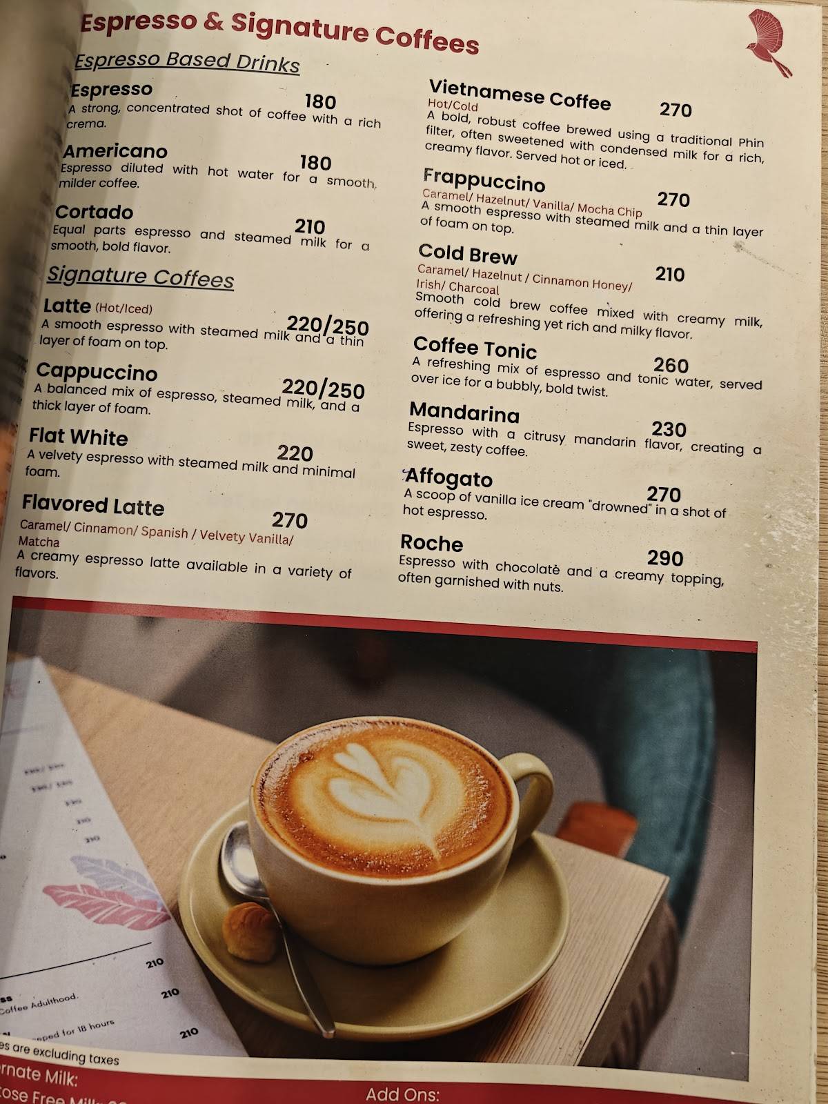 8th Day Café & Bakery menu