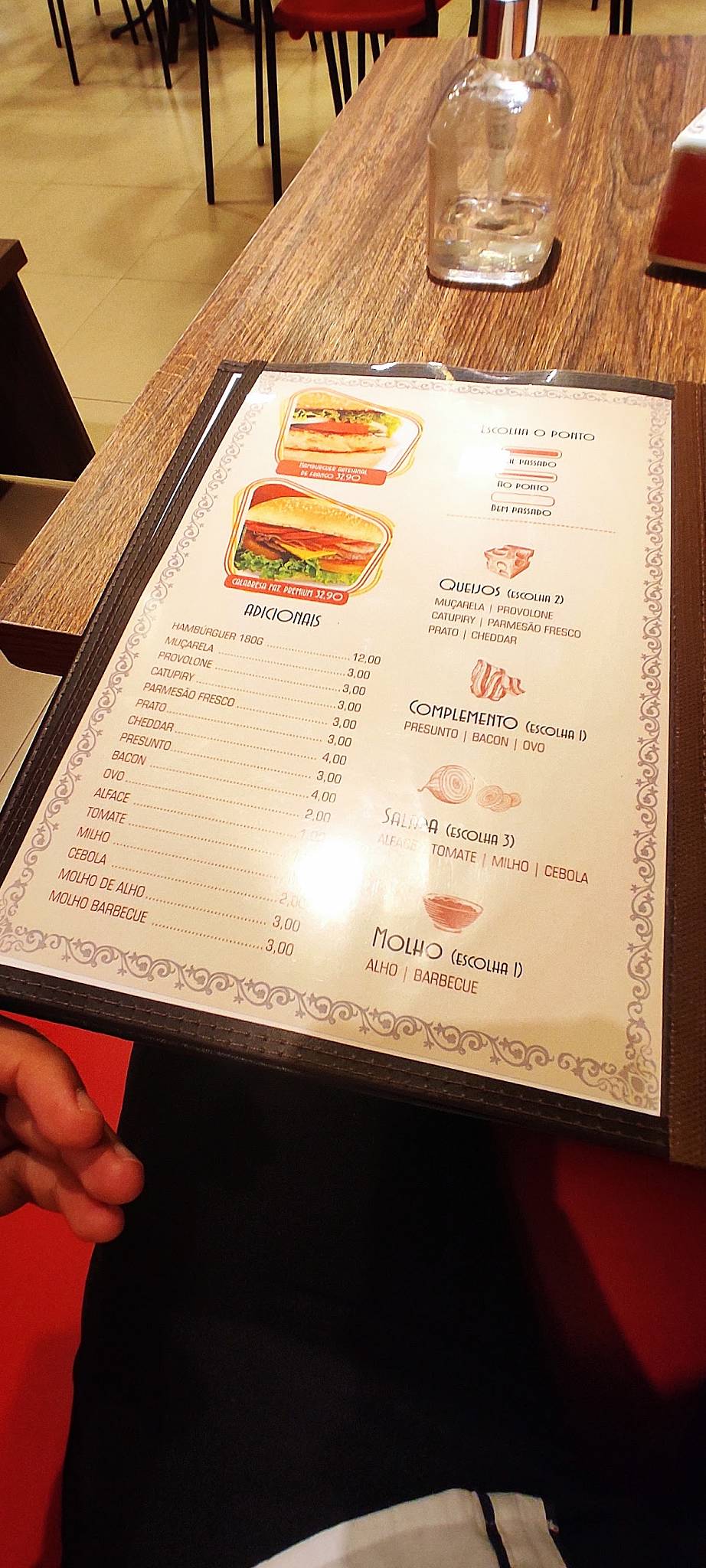 Abraza Lanches - Hamburguer Artesanal cardápio