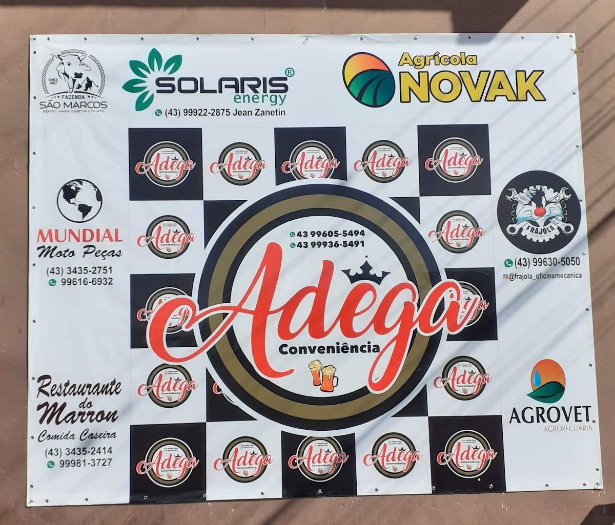 Adega conveniência cardápio