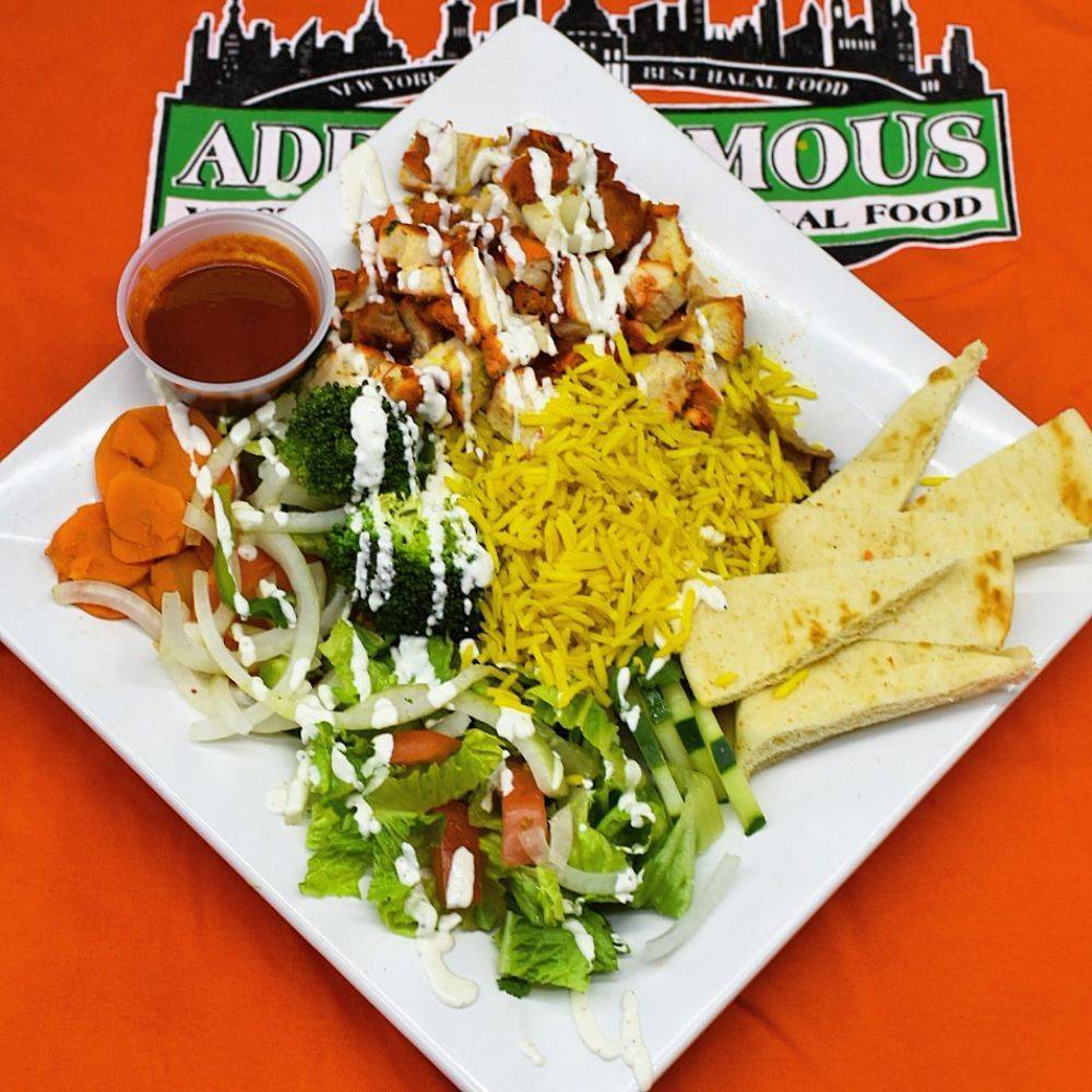 Menu at Adel's Famous Halal Food restaurant, West New York