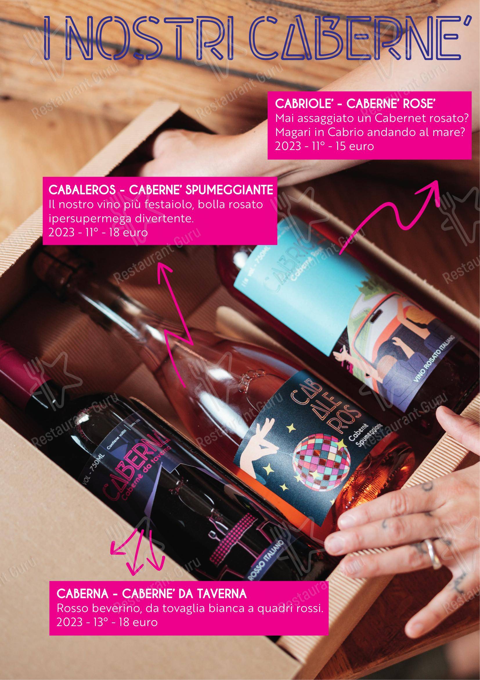 Menu per Agriturismo I Peccati della Terra in Montecchio Maggiore-Alte Ceccato