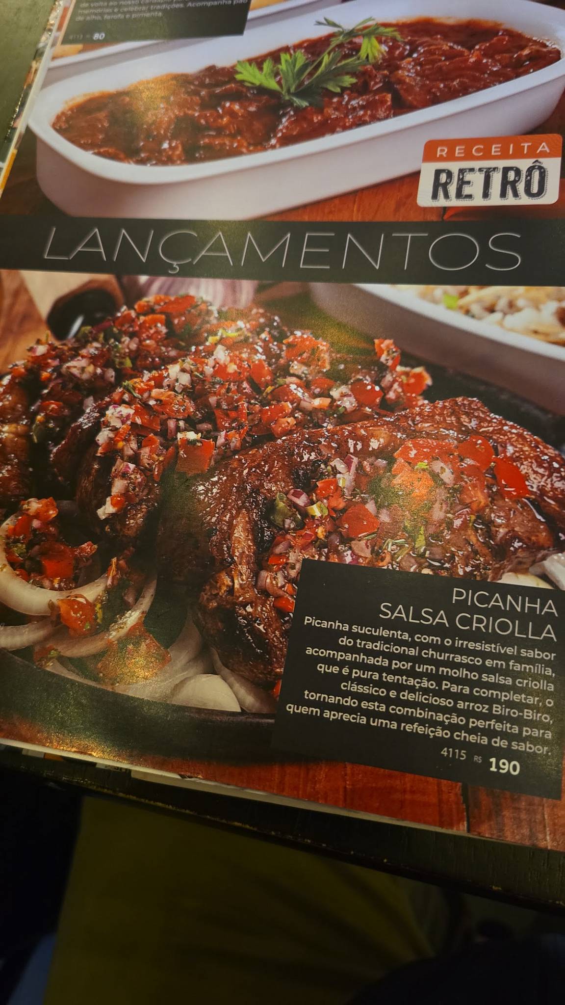 Água Doce Cachaçaria - Foz do Iguaçu cardápio