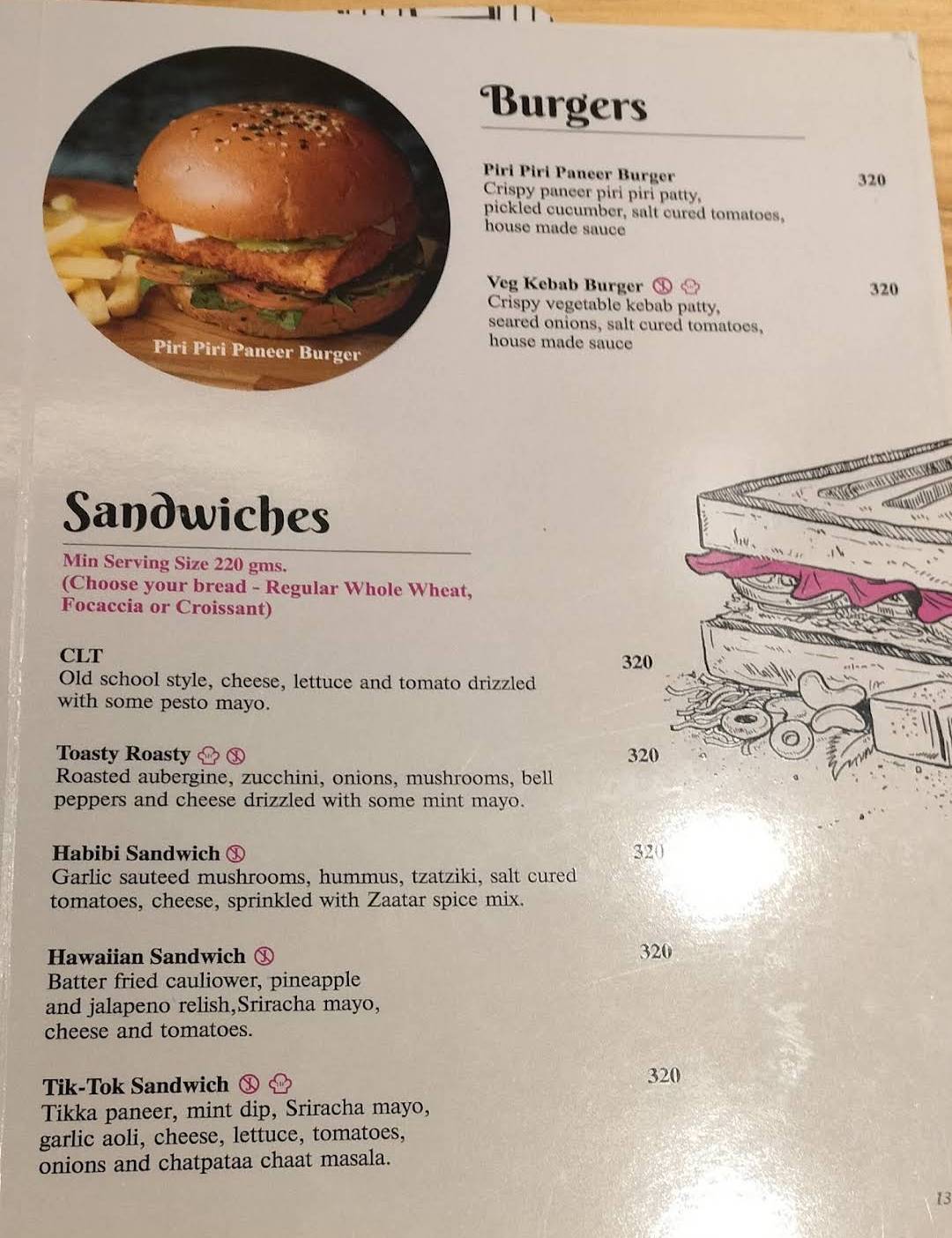 Nini's Kitchen - Panchvati menu