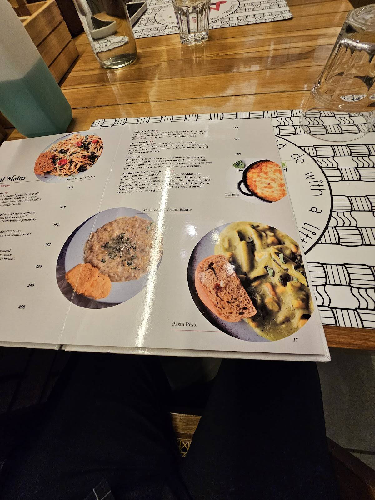 Nini's Kitchen - Panchvati menu