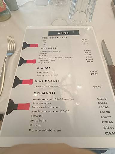 Menu di Grillo 