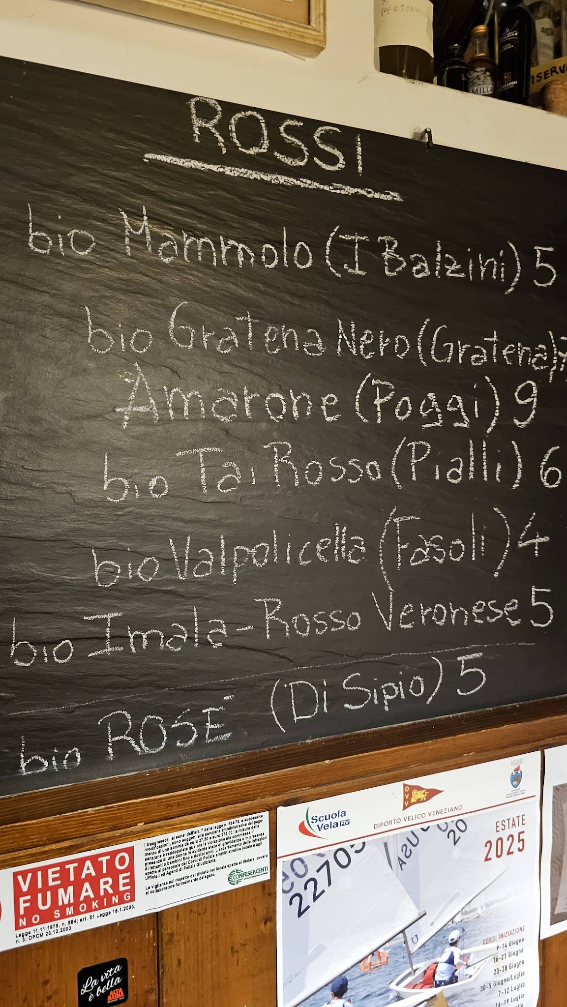Menu di Al Timon 