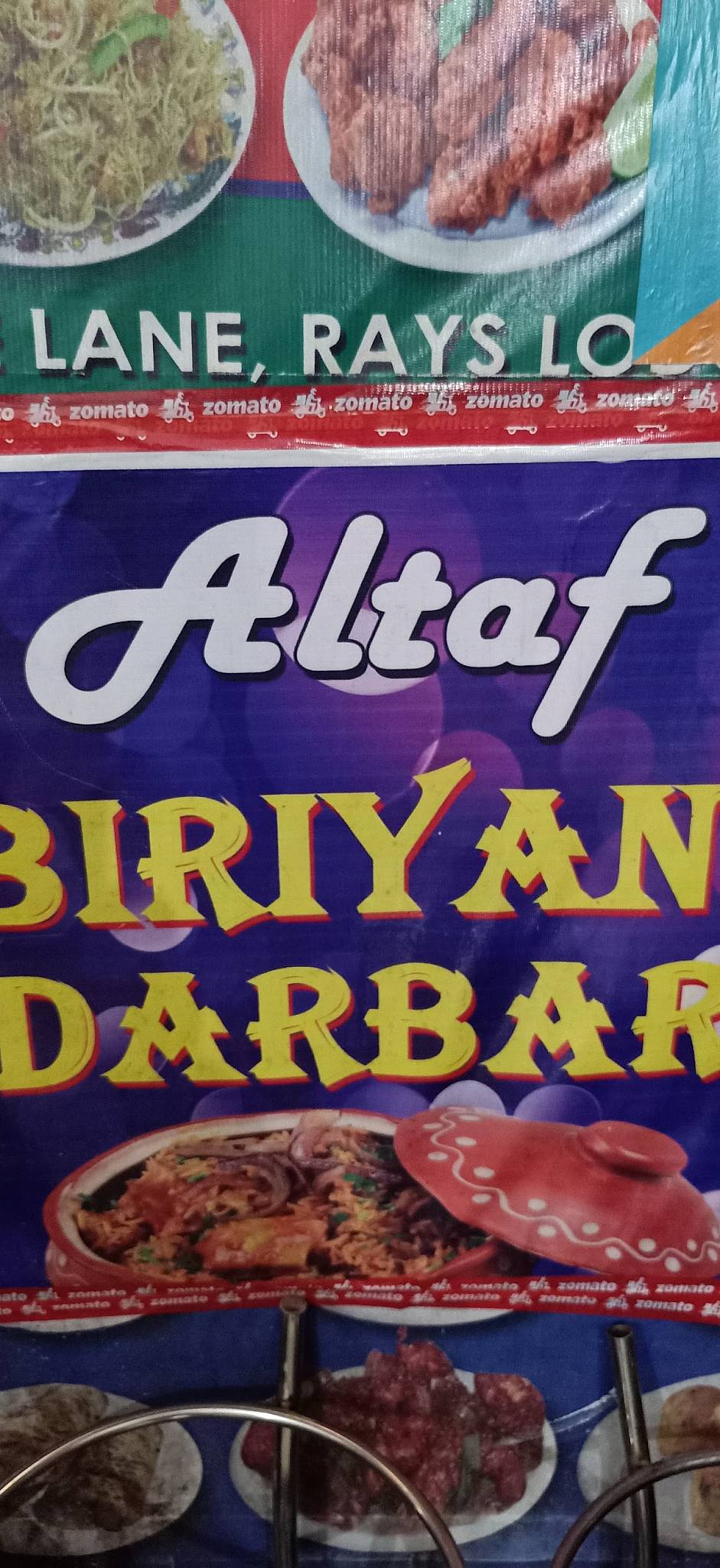Altaf biryani darbar menu