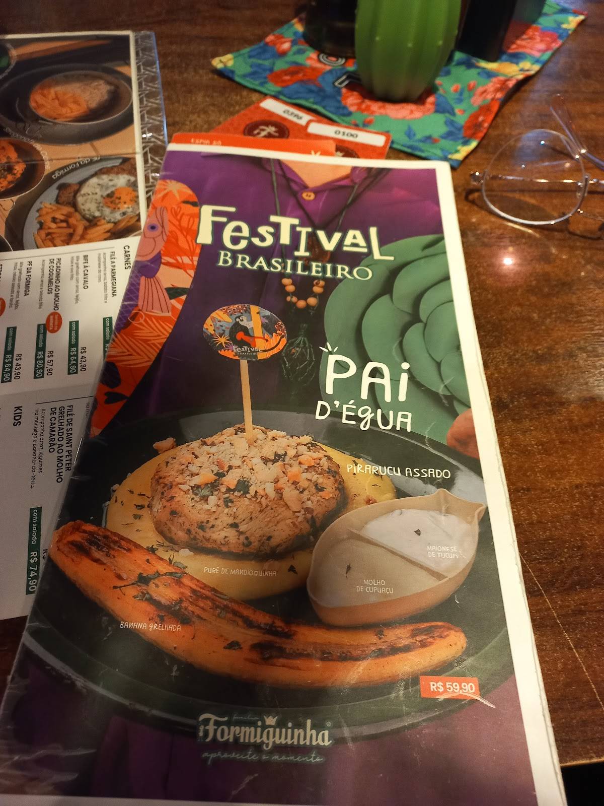 Formiguinha Doçaria cardápio