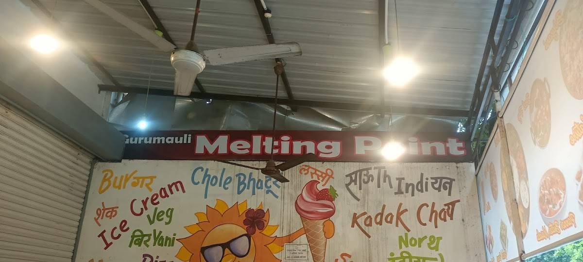 Gurumauli Melting Point Restaurant menu