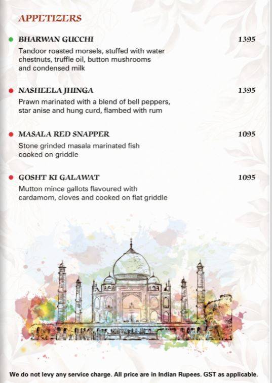 Anise - Courtyard by Marriott Agra menu
