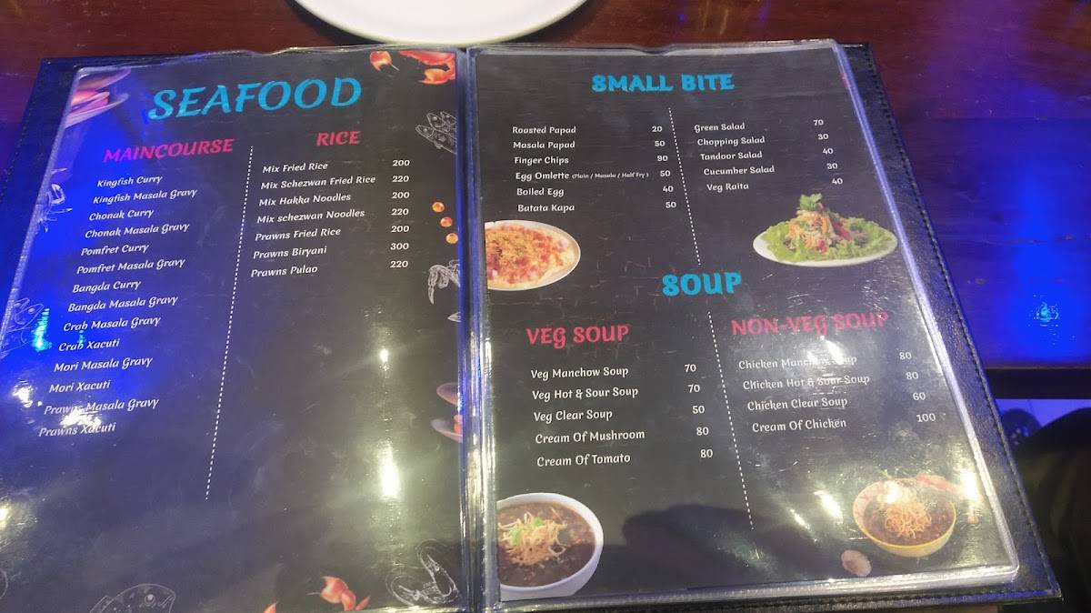 Ankita Classic Warkhand Road menu