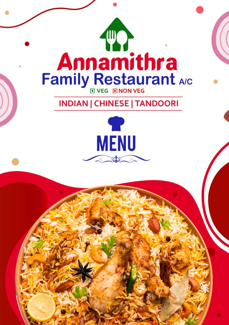 Annamithra menu