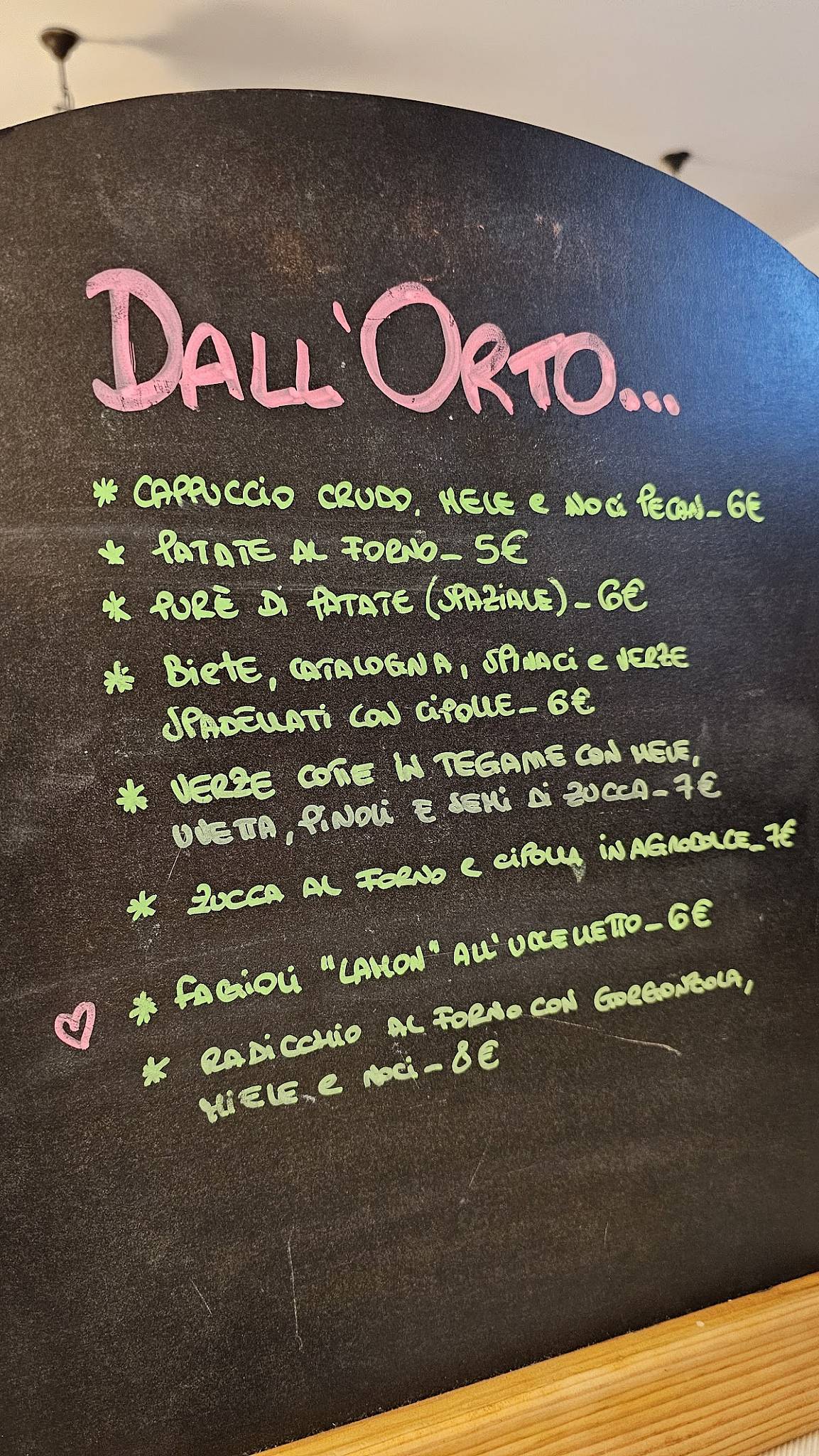 Menu di Trattoria Ai Celibi 
