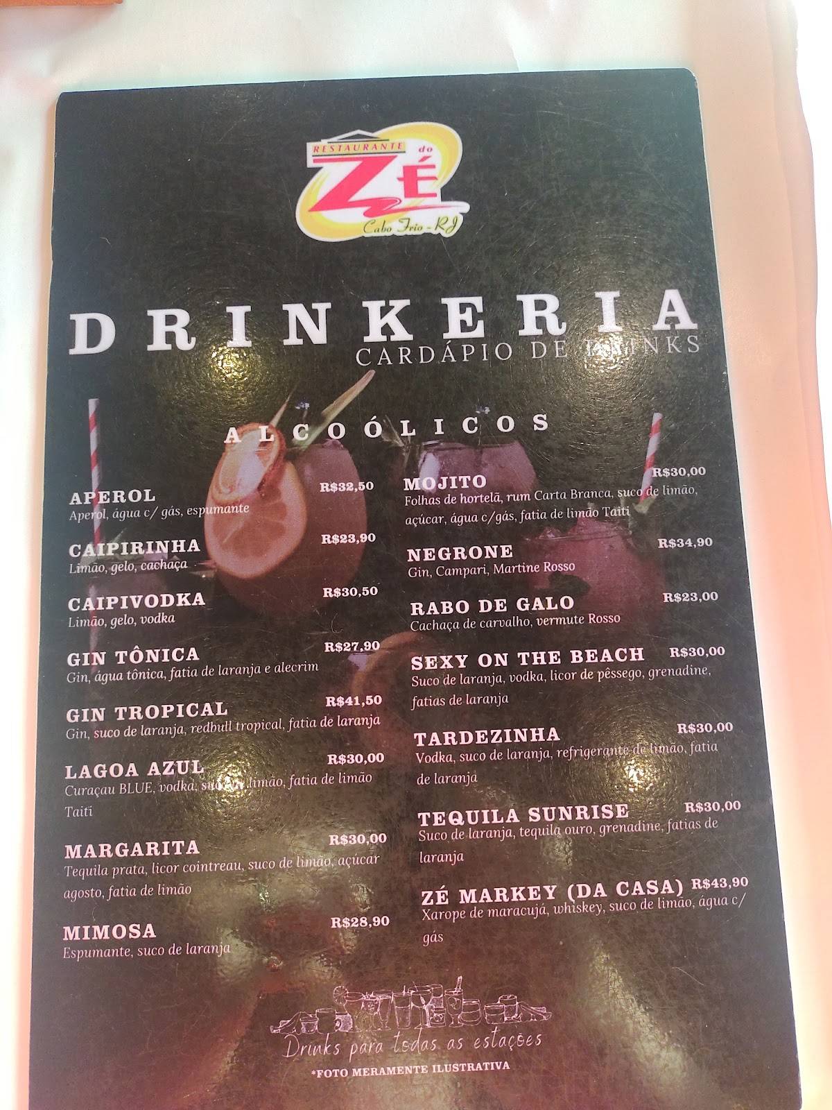 Zé da Picanha cardápio