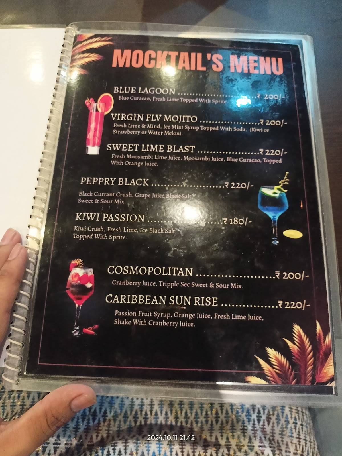 BONSAI - A Multi Cuisine Restaurant menu