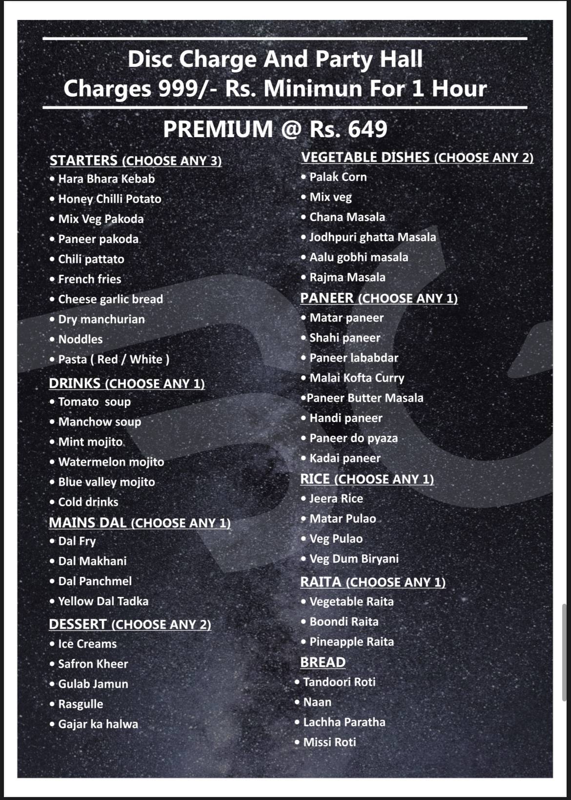 Babugulli Cafe & Restaurant Sodala Jaipur menu