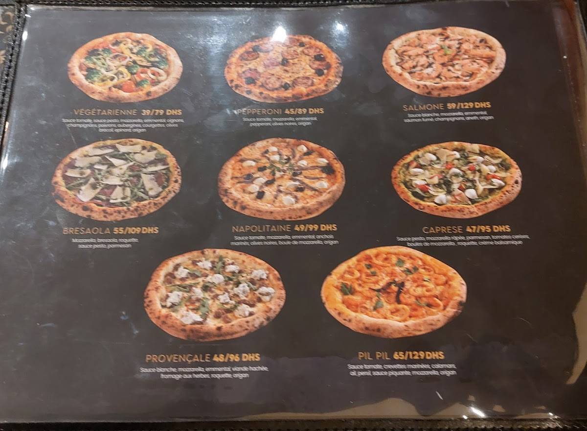 Menu de Baci
