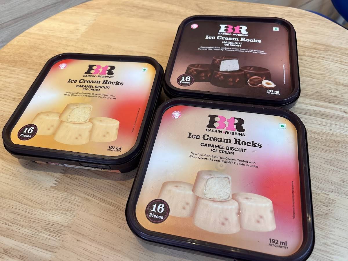 Baskin Robbins menu