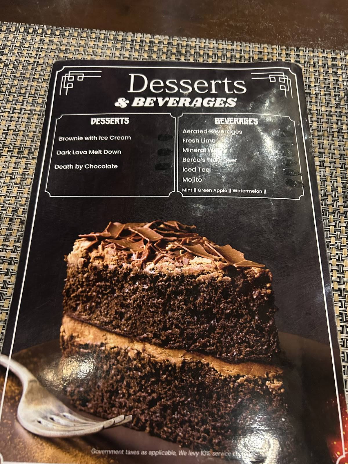 Berco's - If You Love Chinese menu