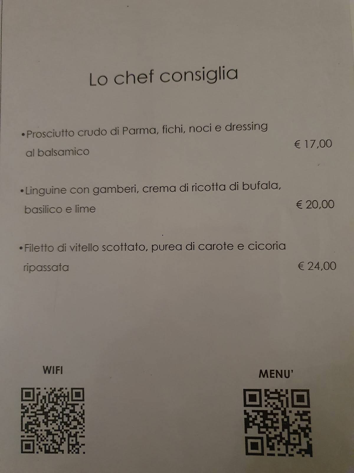 Menu di Vox 