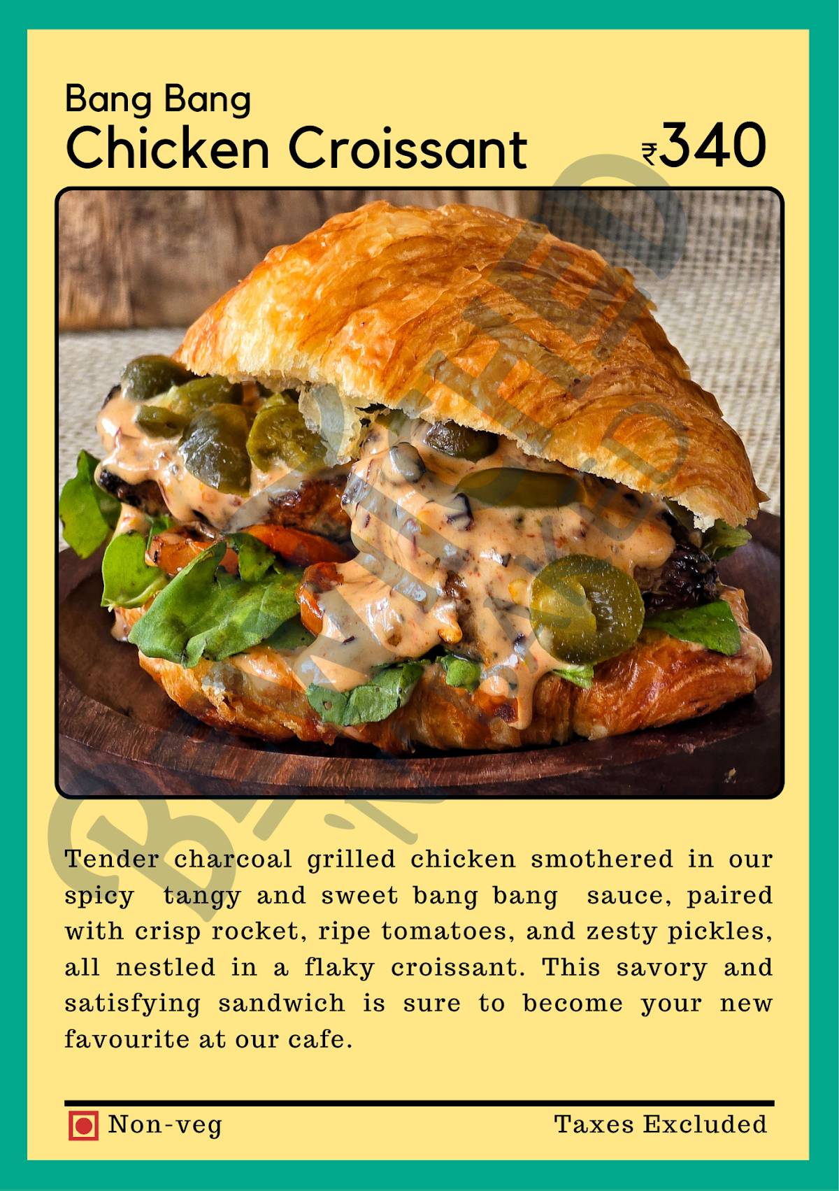 Bewitched 'n' Baked by Bar Silva menu