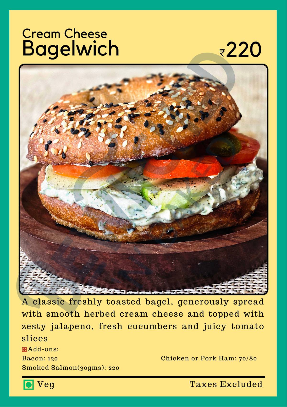 Bewitched 'n' Baked by Bar Silva menu