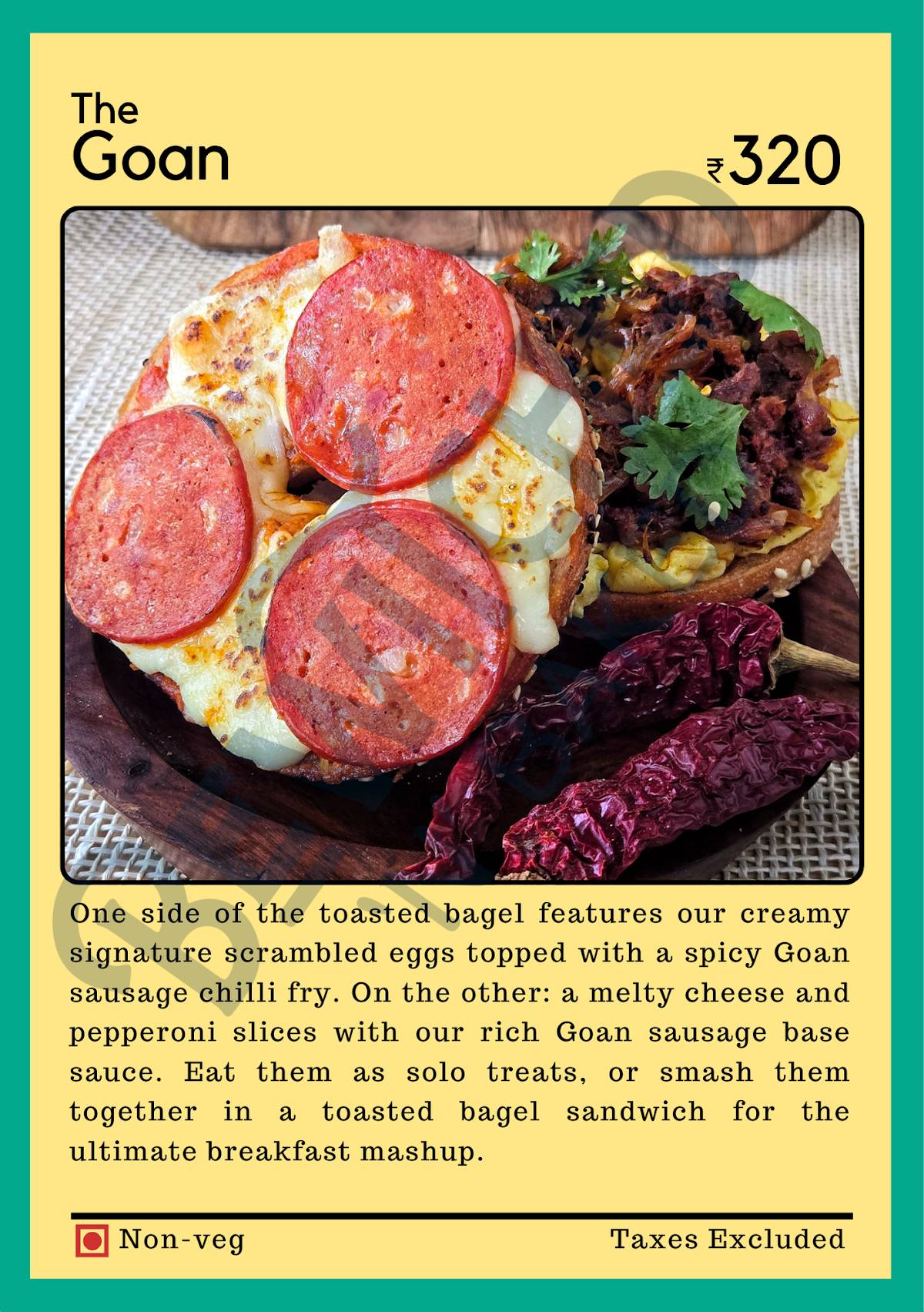 Bewitched 'n' Baked by Bar Silva menu