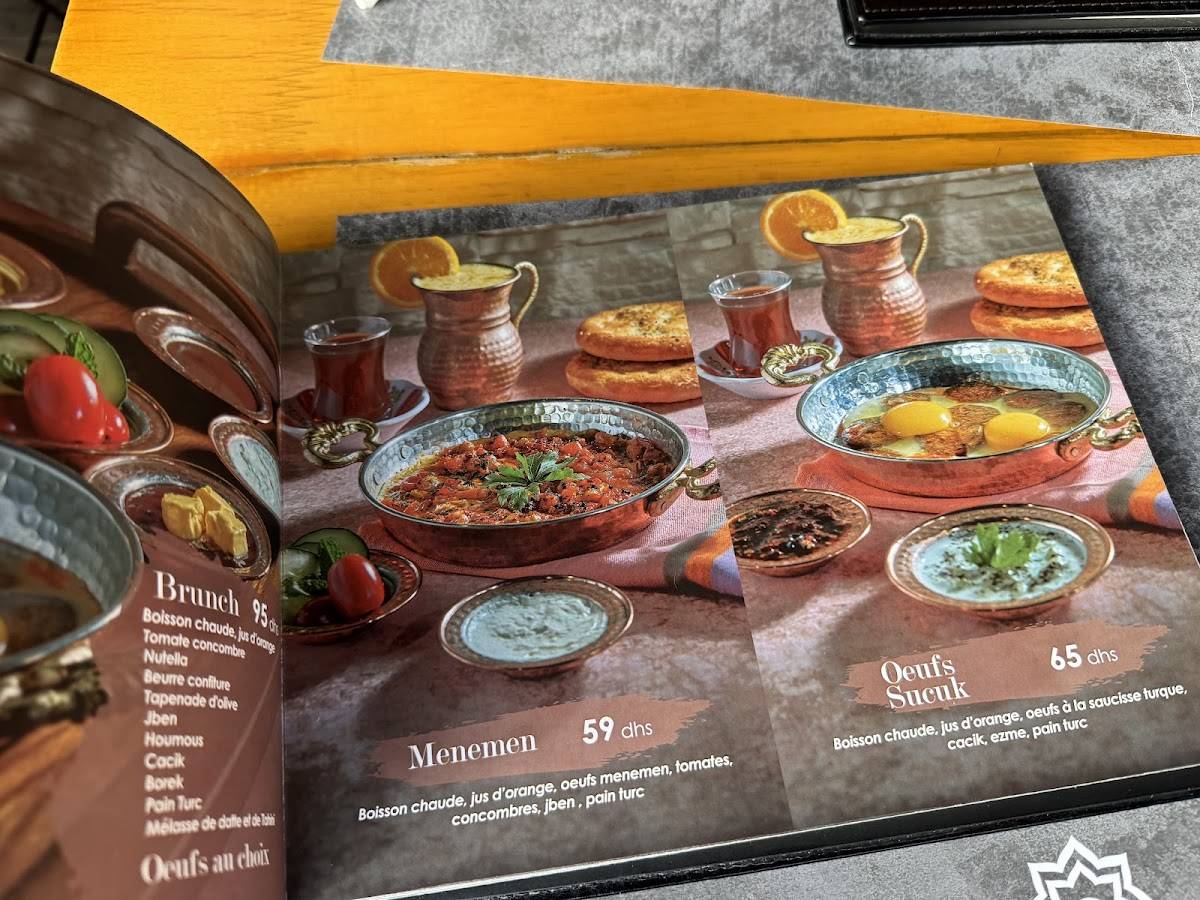 Menu de Beyti Istanbul