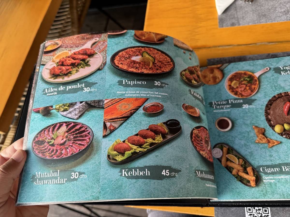 Menu de Beyti Istanbul