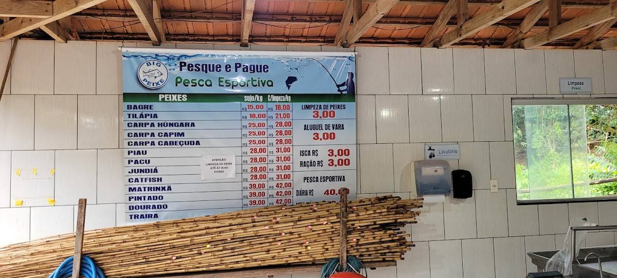 Big Peixe Cascavel cardápio