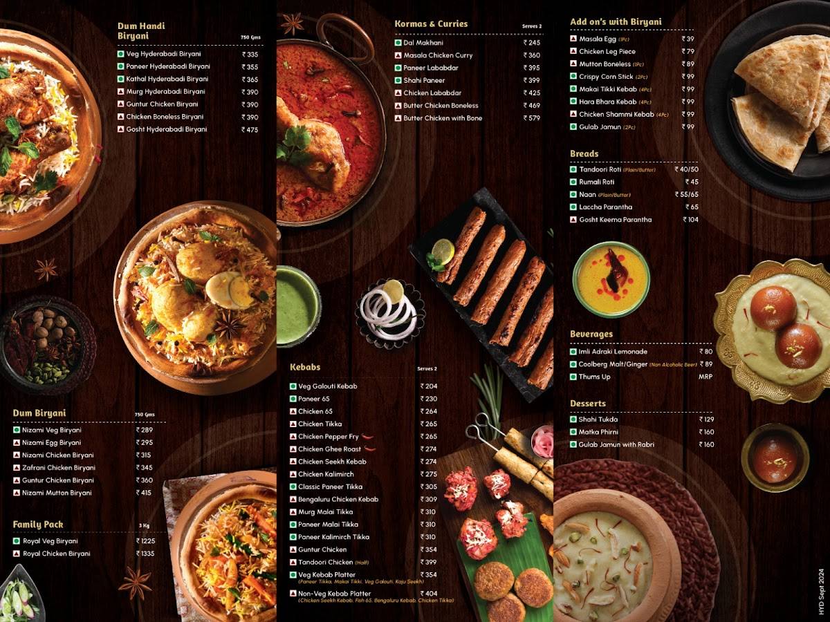 Biryani By Kilo- Gachibowli menu