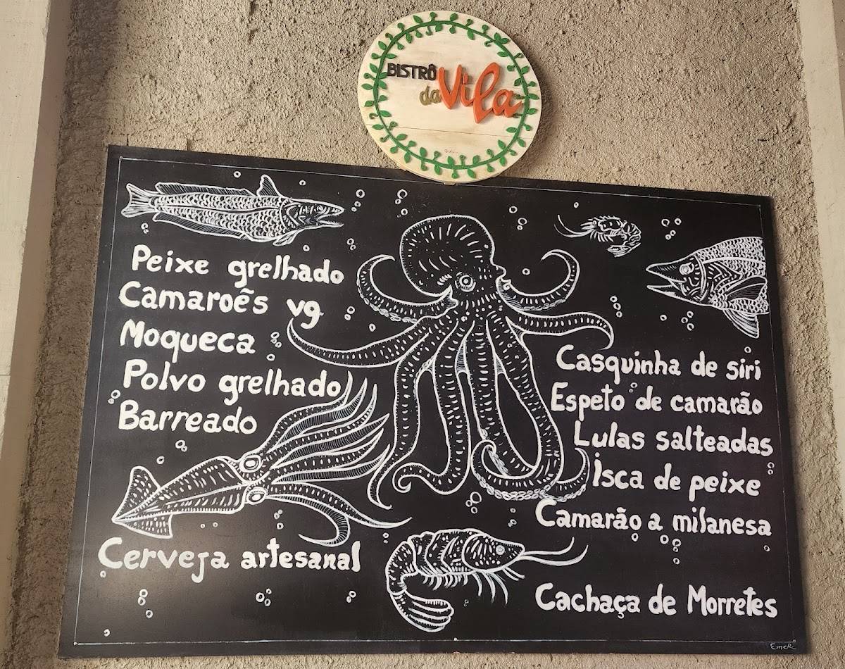 Bistrô da Vila cardápio