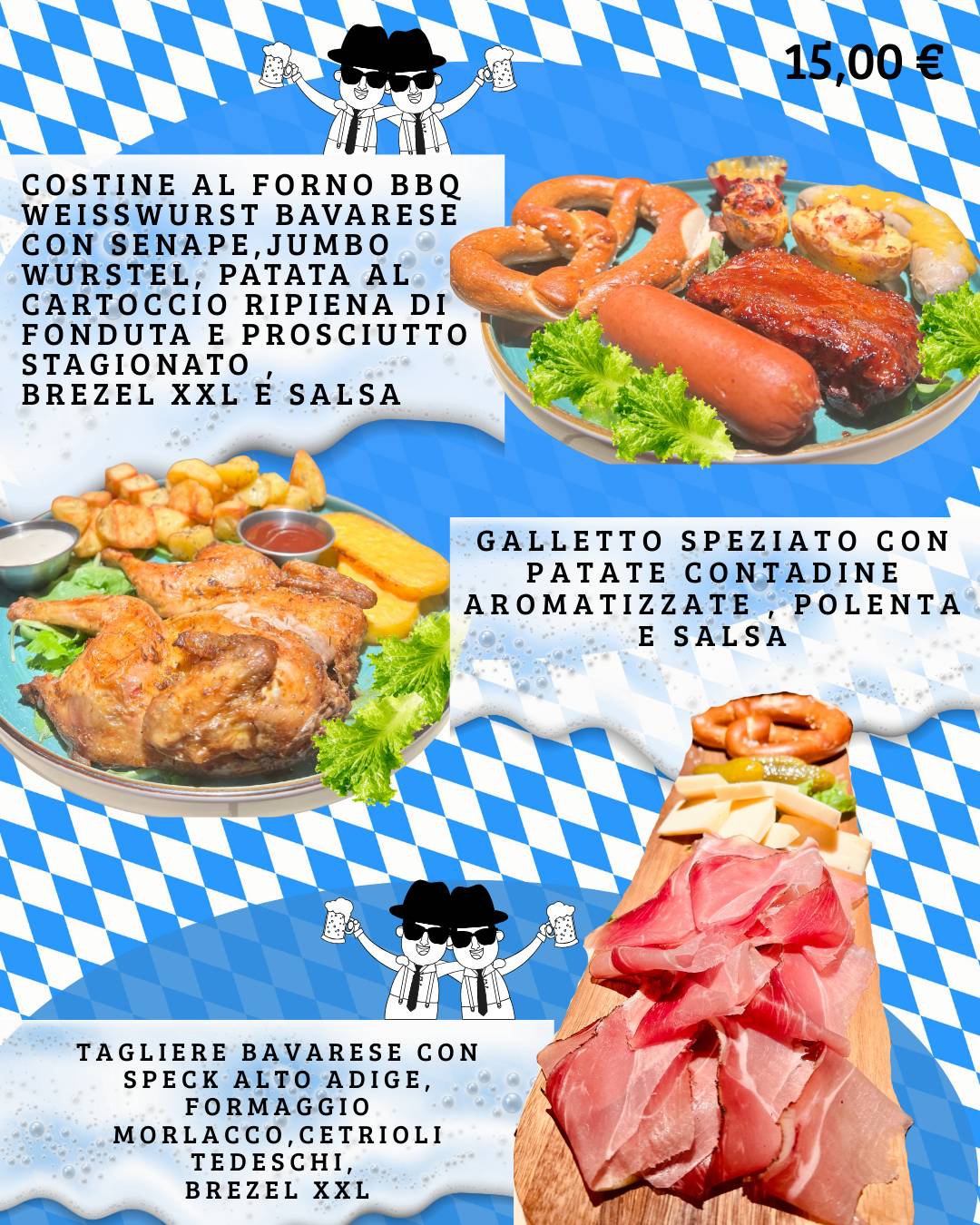 Menu di Blues Brothers Cafè 