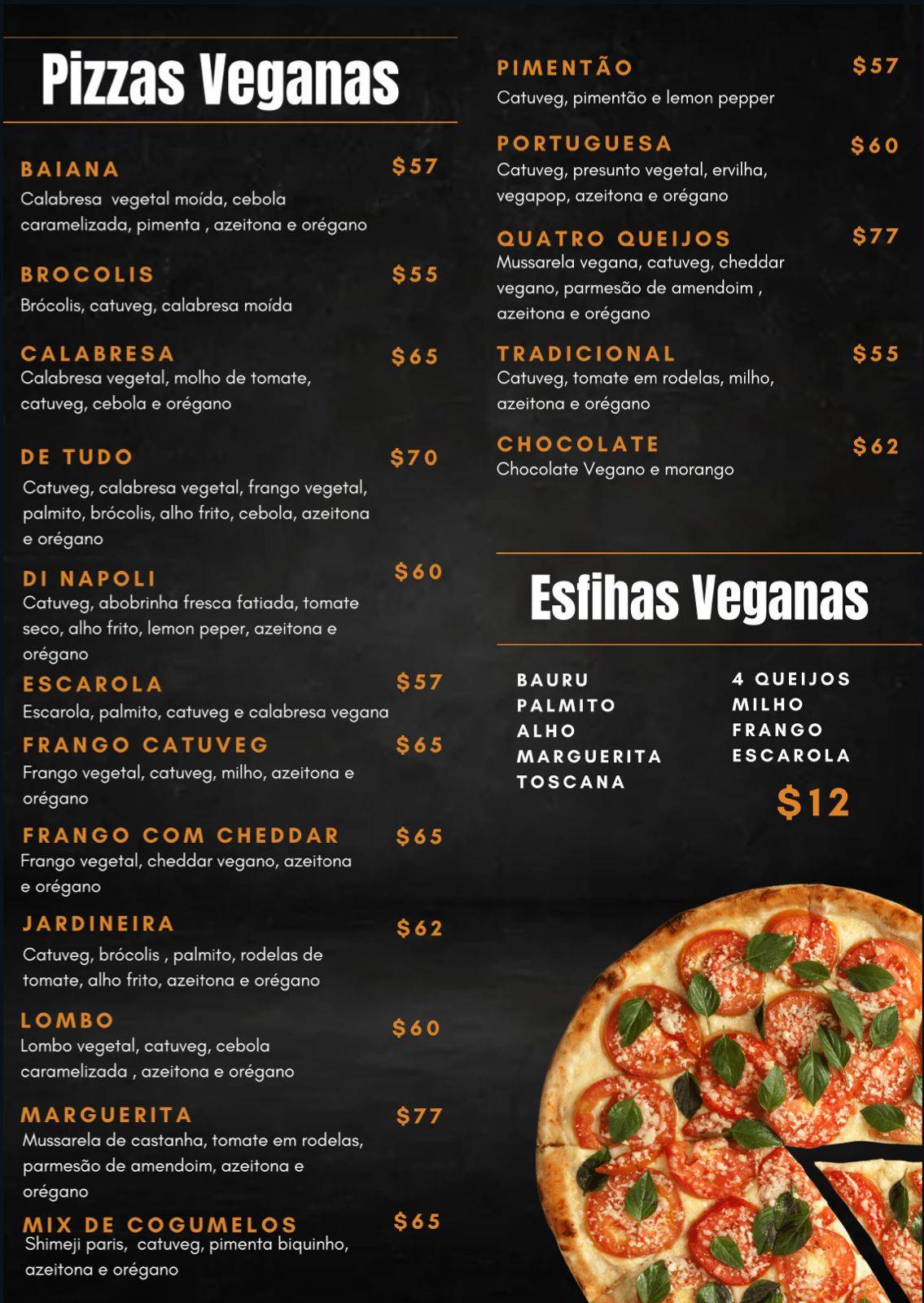 Bordão Pizzaria Itu cardápio