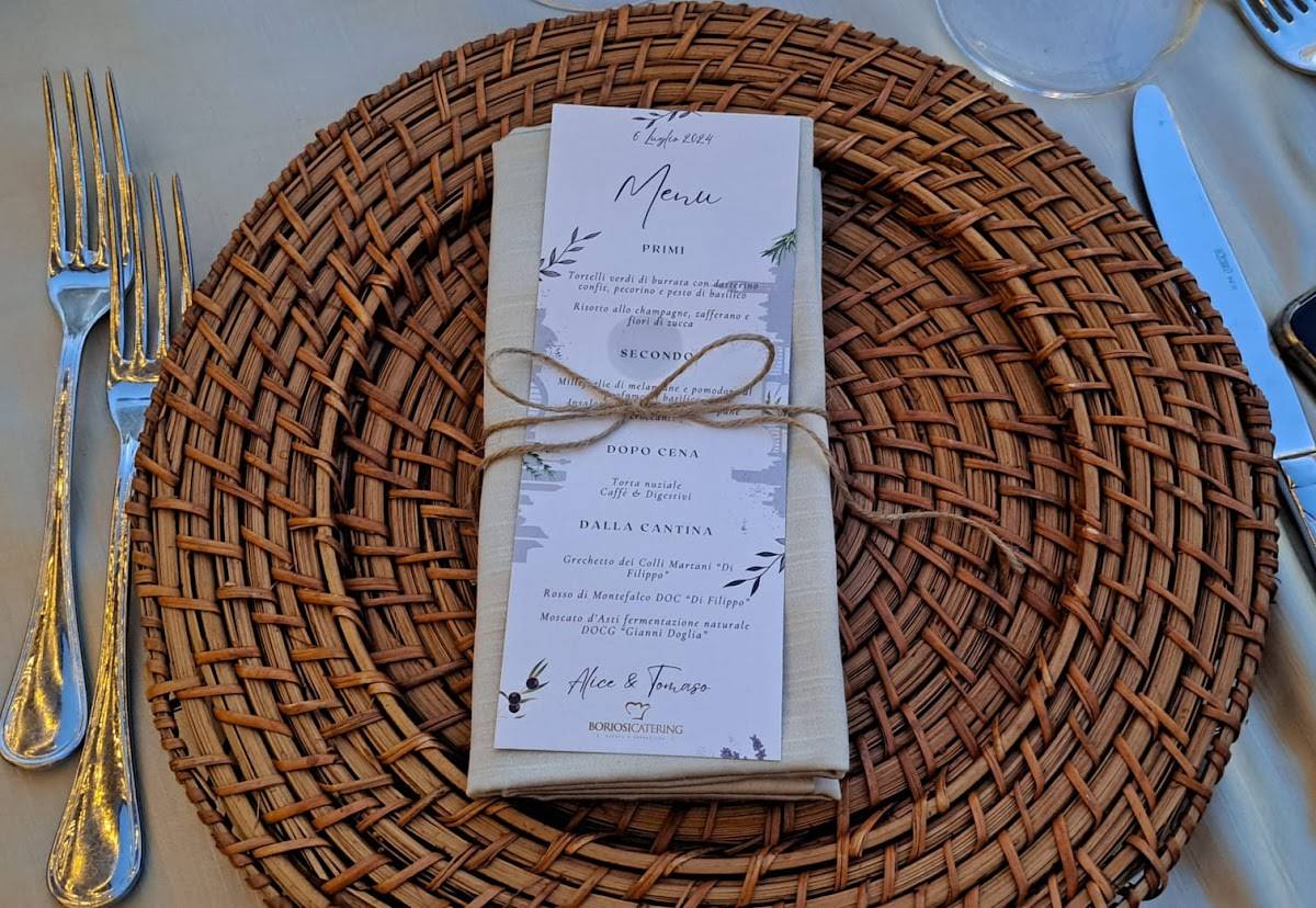 Menu di Boriosi Catering 
