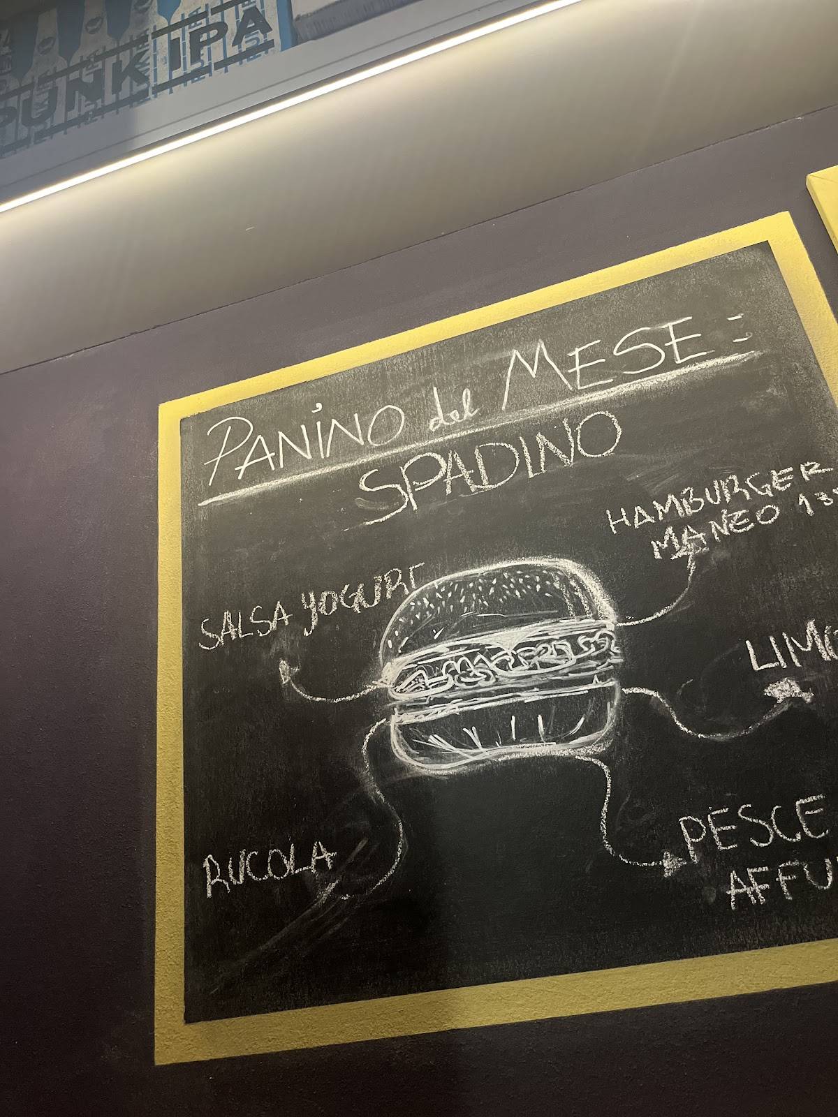 Menu di Bulldog's pub Pontedera 