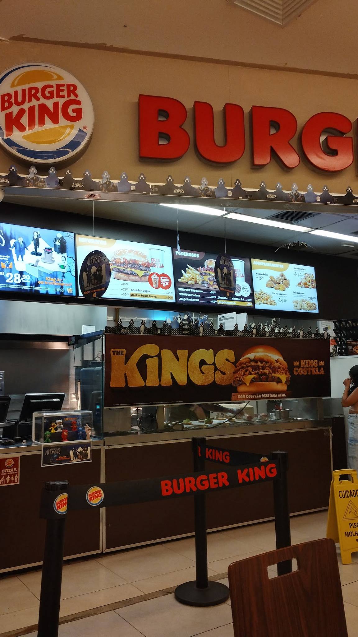Burger King cardápio