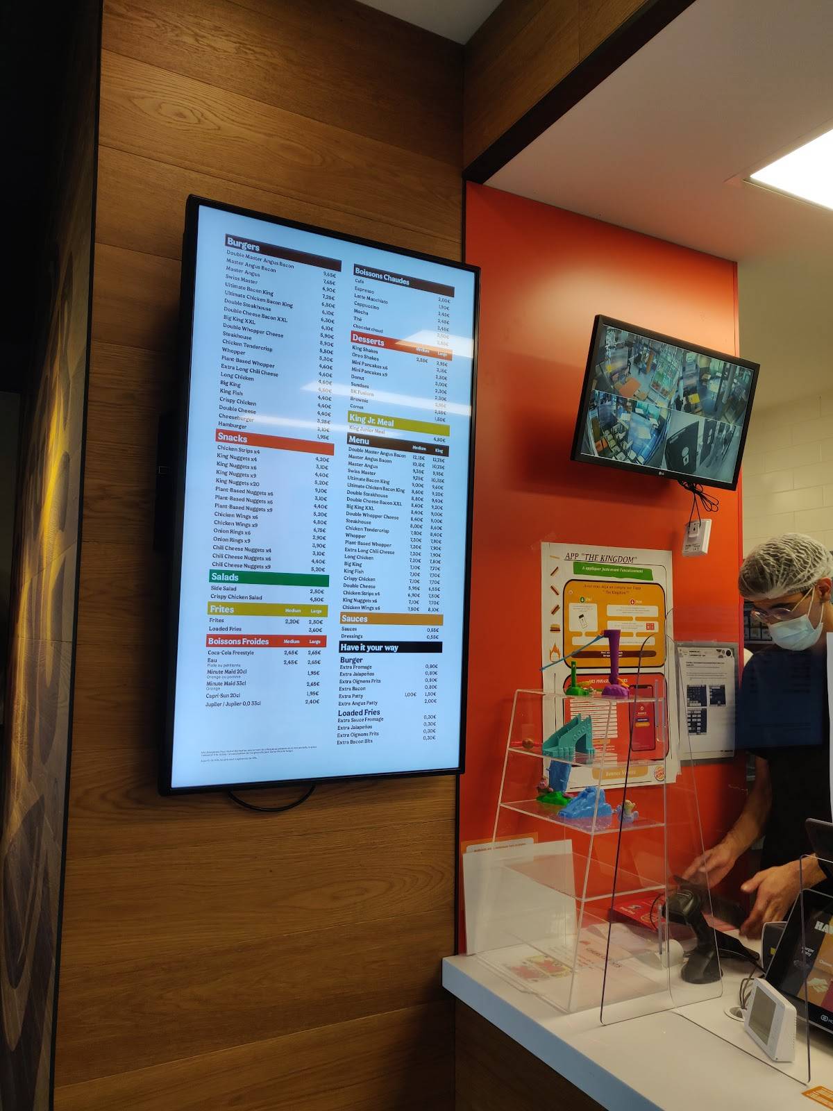 Menu de Burger King