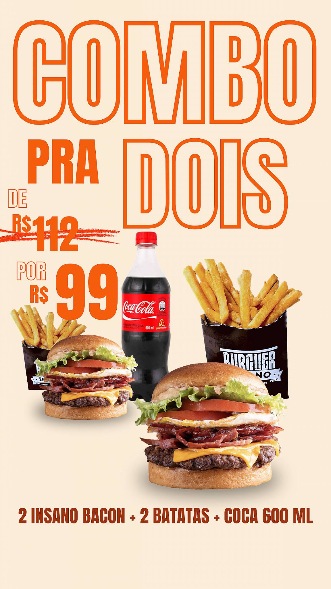 Burguer Insano –Hambúrgueria Monte Mor cardápio
