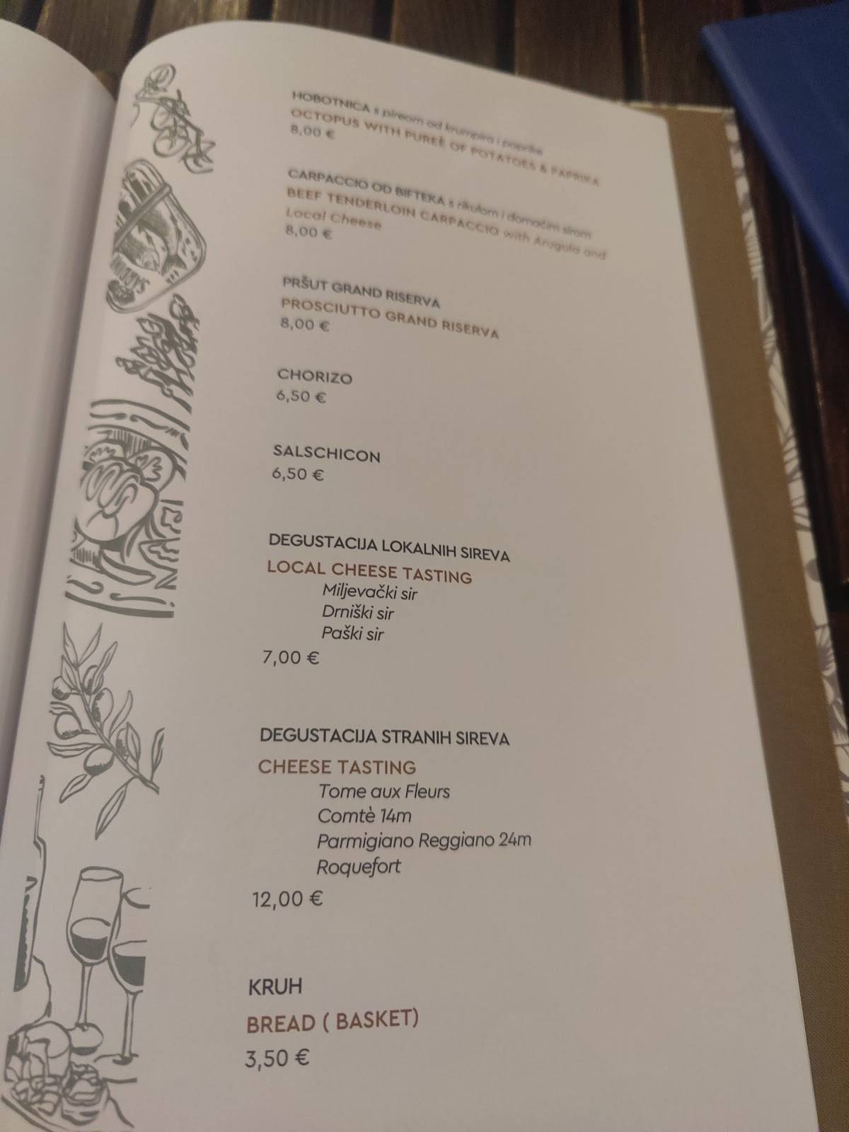 Menu di Buta 