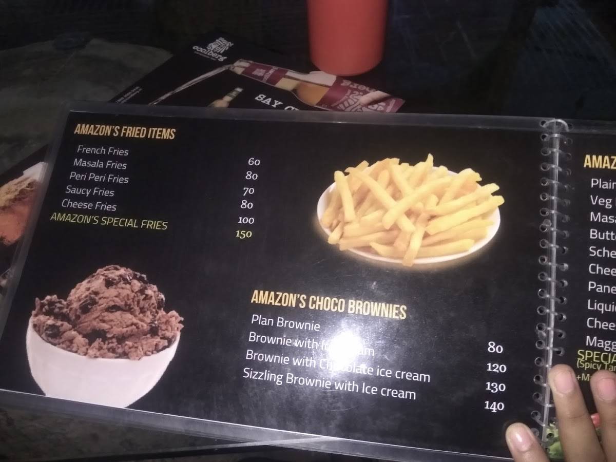 Cafe Amazon menu