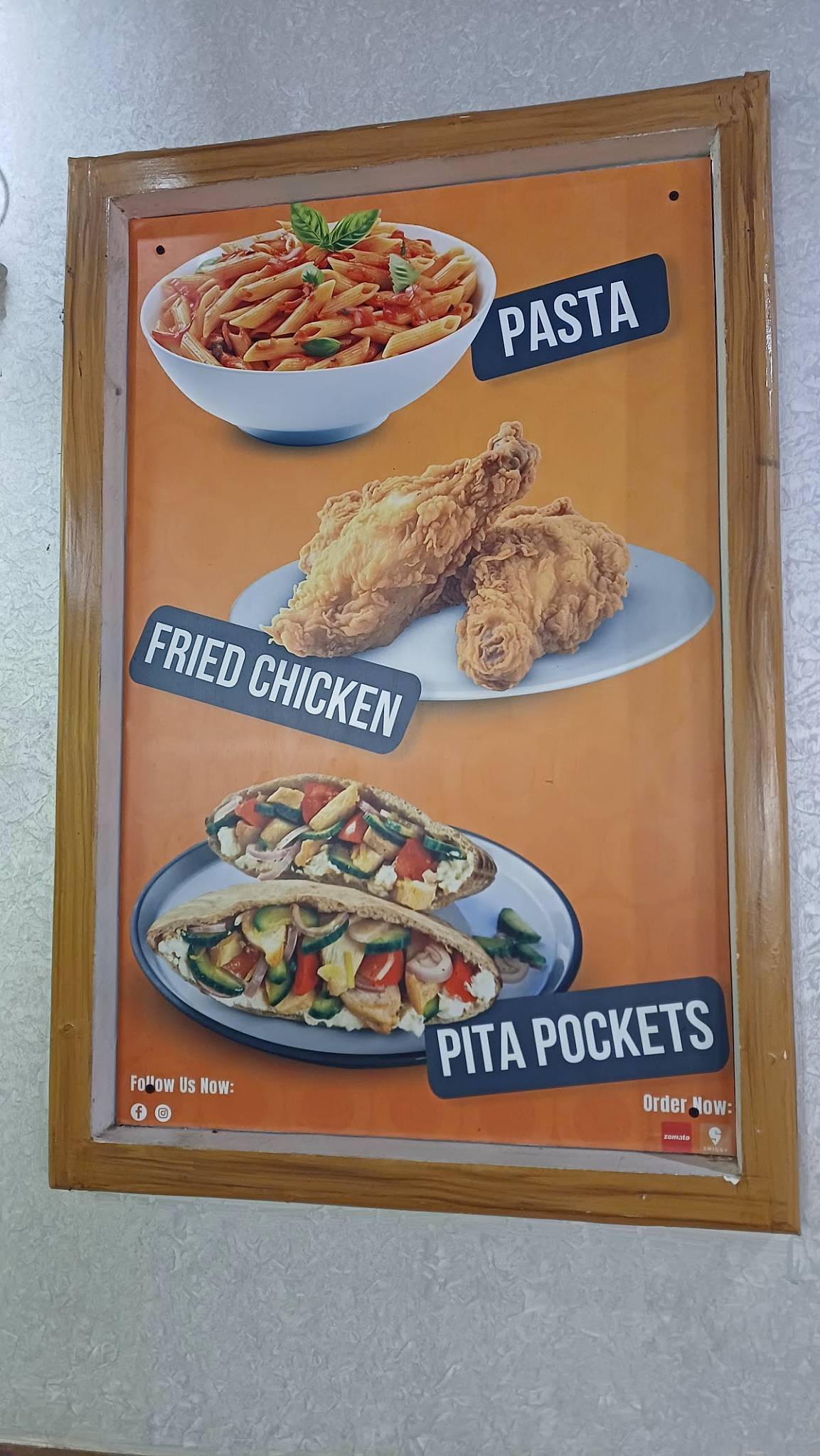 Athens cafe menu
