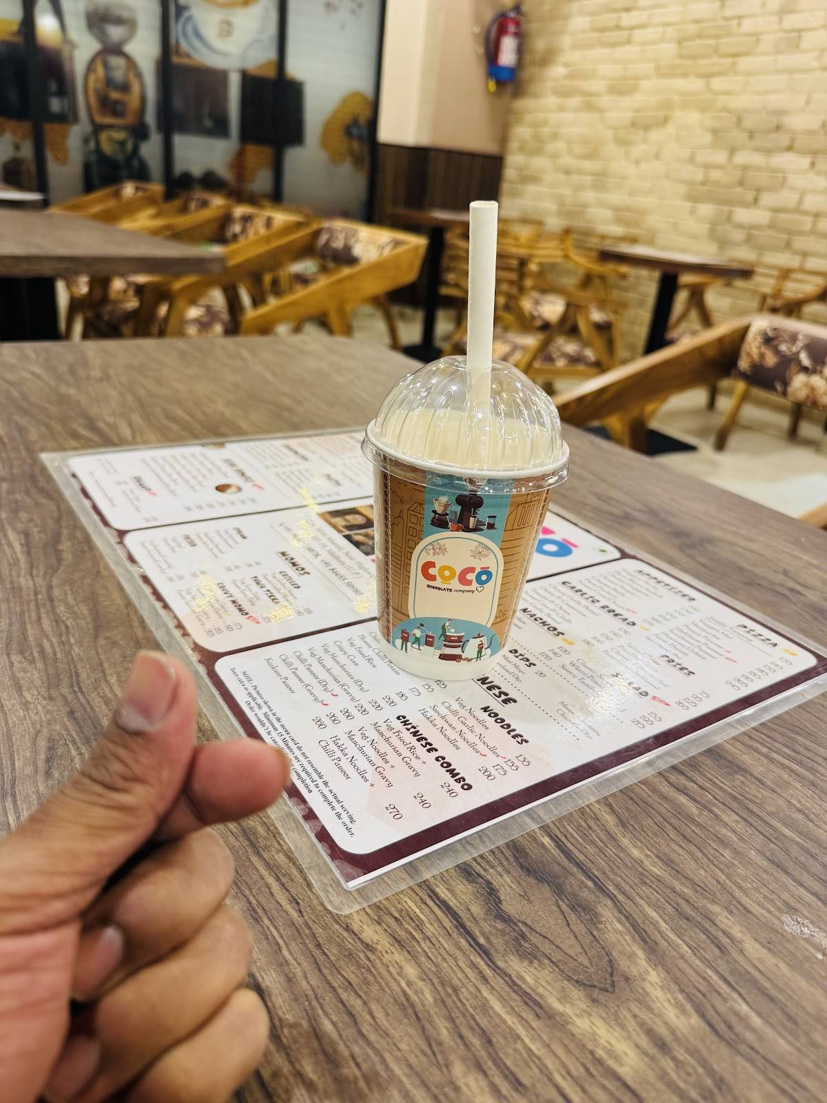 Coco Chocolate Company Mathura menu