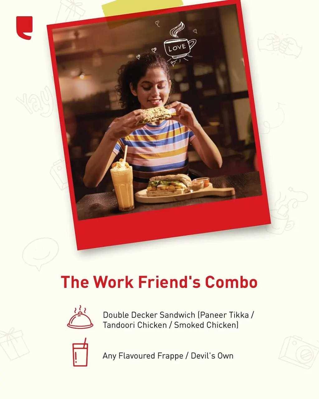 Café Coffee Day menu