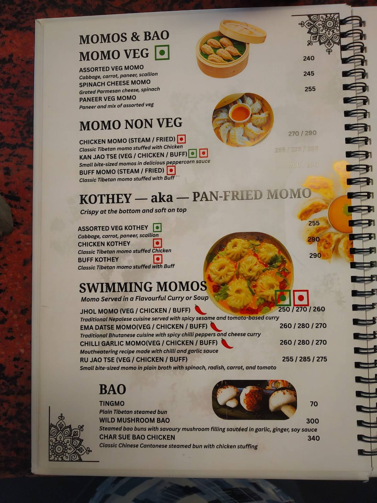Cafe Dolma - Since 1984 Majnu ka Tila menu