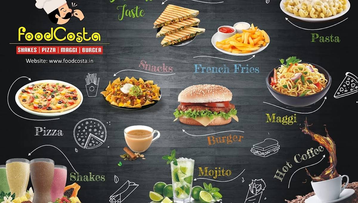 Food Costa menu