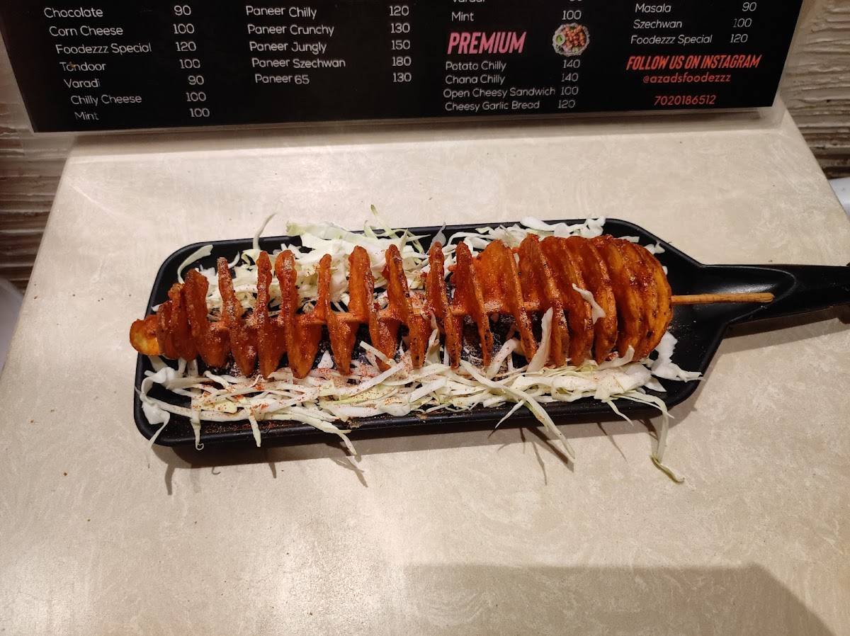 Foodezzz menu